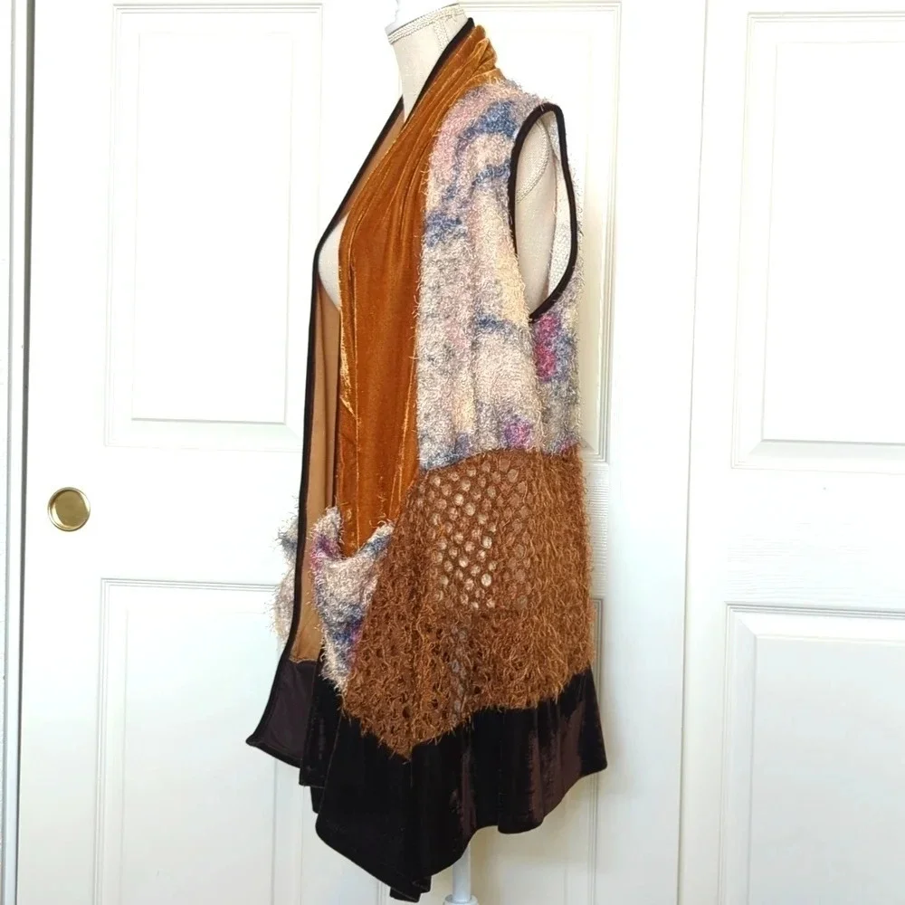 Style| Multi-Textured Cardigan - Picture 2 of 9